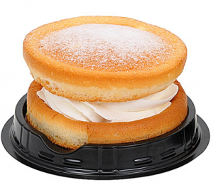 バナナの入ったパンケーキ
