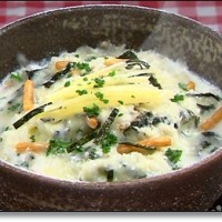 生姜ミルク茶漬け