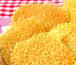 パリパリチーズせんべい