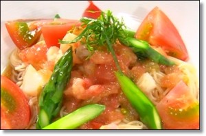 イタリア風冷製そうめん