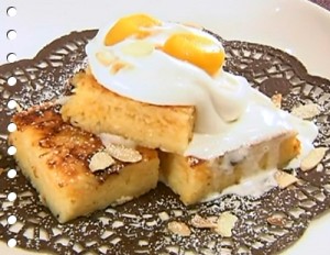 そうめんdeフレンチトースト