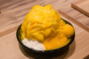 マンゴーかき氷